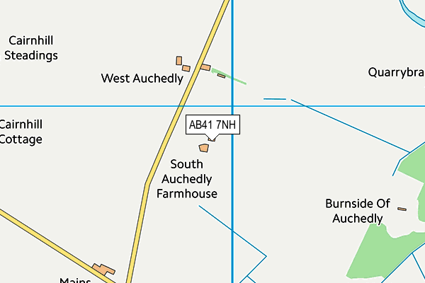AB41 7NH map - OS VectorMap District (Ordnance Survey) AB41 7NH map - OS VectorMap District (Ordnance Survey)