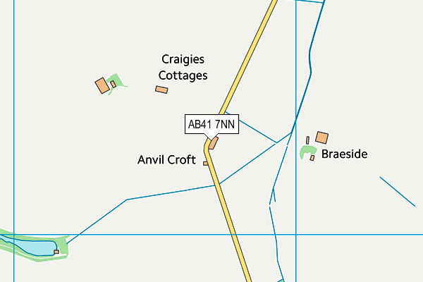 AB41 7NN map - OS VectorMap District (Ordnance Survey) AB41 7NN map - OS VectorMap District (Ordnance Survey)