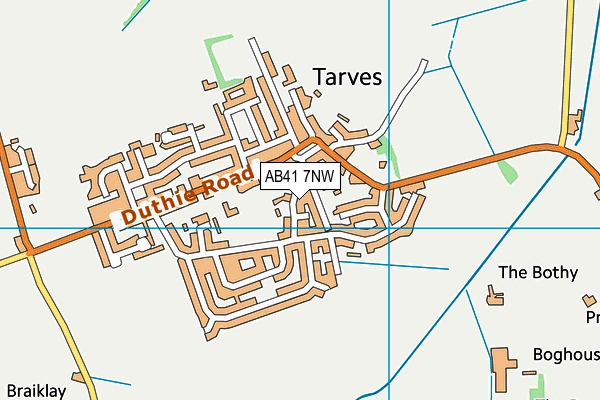 AB41 7NW map - OS VectorMap District (Ordnance Survey) AB41 7NW map - OS VectorMap District (Ordnance Survey)