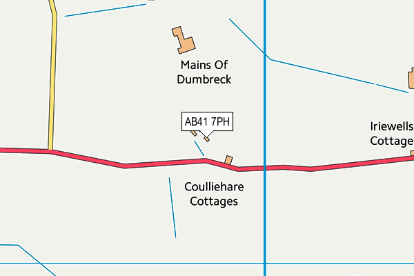 AB41 7PH map - OS VectorMap District (Ordnance Survey) AB41 7PH map - OS VectorMap District (Ordnance Survey)