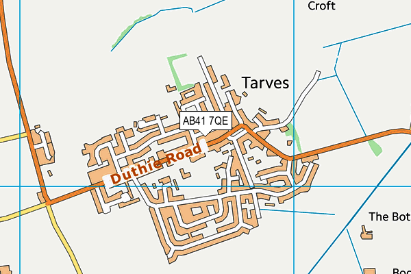 AB41 7QE map - OS VectorMap District (Ordnance Survey) AB41 7QE map - OS VectorMap District (Ordnance Survey)