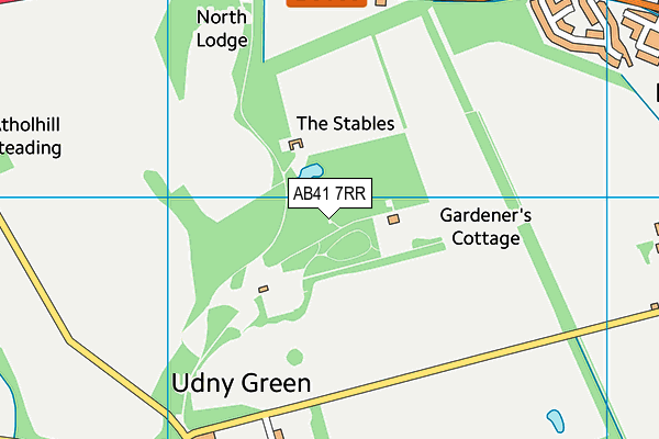 AB41 7RR map - OS VectorMap District (Ordnance Survey) AB41 7RR map - OS VectorMap District (Ordnance Survey)