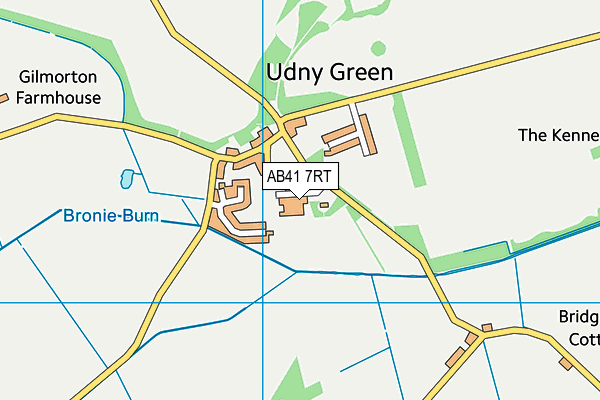 AB41 7RT map - OS VectorMap District (Ordnance Survey)