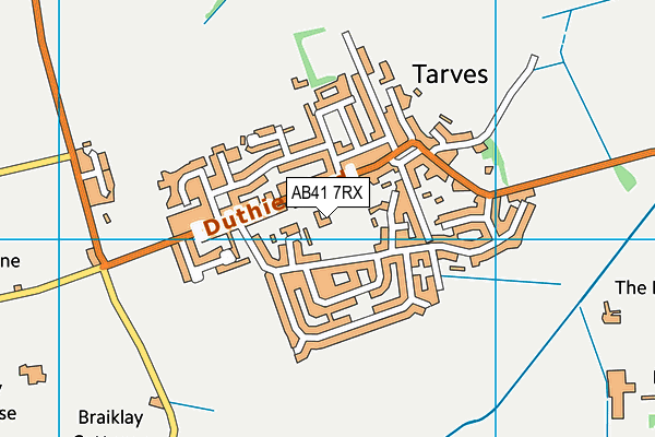 AB41 7RX map - OS VectorMap District (Ordnance Survey) AB41 7RX map - OS VectorMap District (Ordnance Survey)