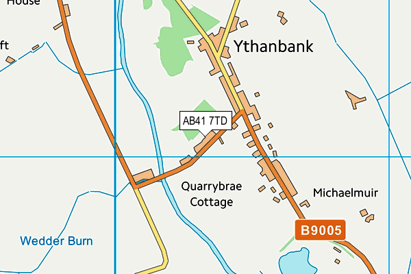 AB41 7TD map - OS VectorMap District (Ordnance Survey) AB41 7TD map - OS VectorMap District (Ordnance Survey)