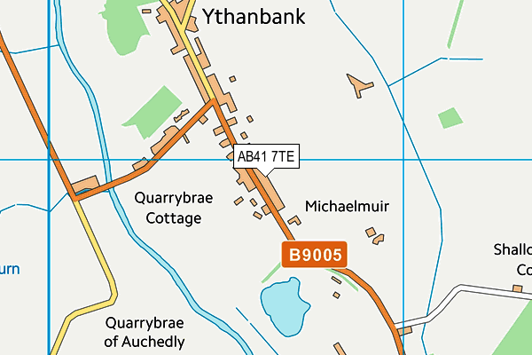 AB41 7TE map - OS VectorMap District (Ordnance Survey) AB41 7TE map - OS VectorMap District (Ordnance Survey)