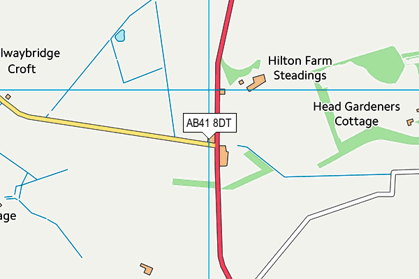 AB41 8DT map - OS VectorMap District (Ordnance Survey) AB41 8DT map - OS VectorMap District (Ordnance Survey)