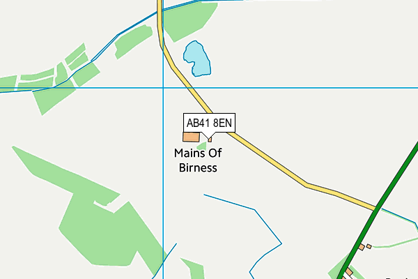 AB41 8EN map - OS VectorMap District (Ordnance Survey) AB41 8EN map - OS VectorMap District (Ordnance Survey)