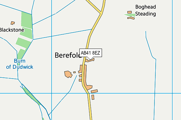 AB41 8EZ map - OS VectorMap District (Ordnance Survey) AB41 8EZ map - OS VectorMap District (Ordnance Survey)