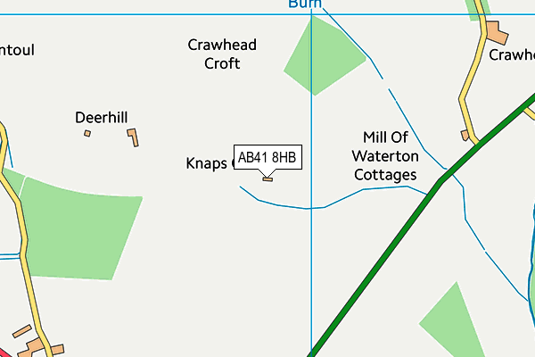 AB41 8HB map - OS VectorMap District (Ordnance Survey) AB41 8HB map - OS VectorMap District (Ordnance Survey)