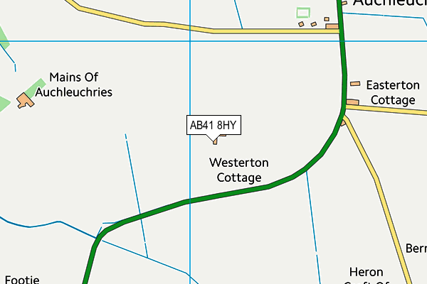 AB41 8HY map - OS VectorMap District (Ordnance Survey) AB41 8HY map - OS VectorMap District (Ordnance Survey)