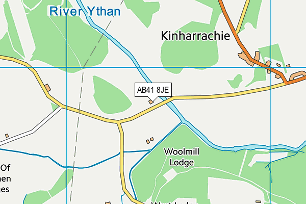 AB41 8JE map - OS VectorMap District (Ordnance Survey) AB41 8JE map - OS VectorMap District (Ordnance Survey)