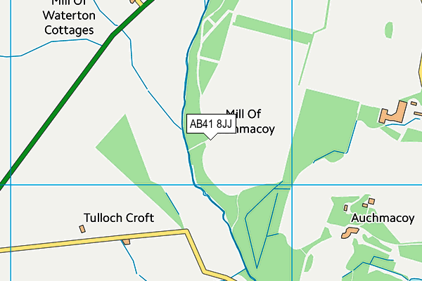 AB41 8JJ map - OS VectorMap District (Ordnance Survey) AB41 8JJ map - OS VectorMap District (Ordnance Survey)