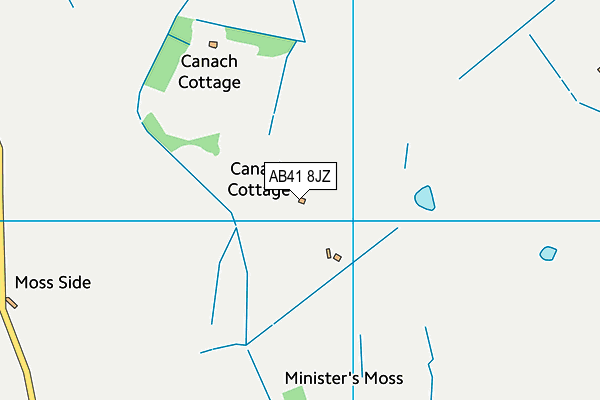 AB41 8JZ map - OS VectorMap District (Ordnance Survey) AB41 8JZ map - OS VectorMap District (Ordnance Survey)