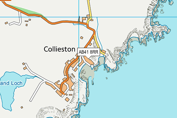 AB41 8RR map - OS VectorMap District (Ordnance Survey) AB41 8RR map - OS VectorMap District (Ordnance Survey)