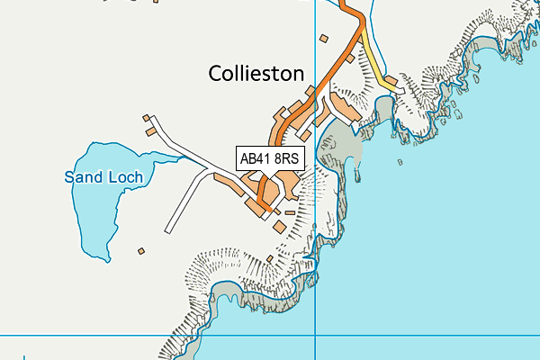 AB41 8RS map - OS VectorMap District (Ordnance Survey) AB41 8RS map - OS VectorMap District (Ordnance Survey)