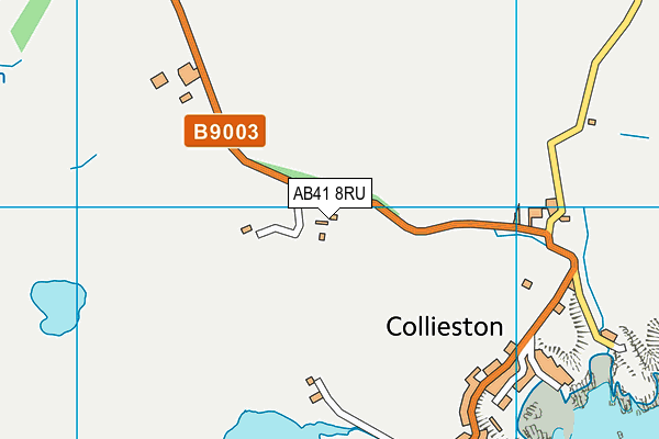 AB41 8RU map - OS VectorMap District (Ordnance Survey) AB41 8RU map - OS VectorMap District (Ordnance Survey)