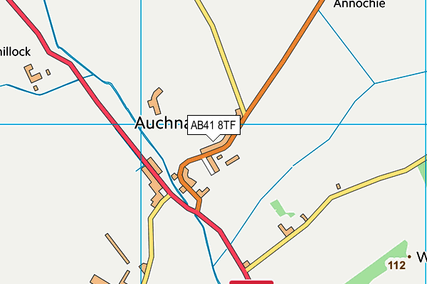 AB41 8TF map - OS VectorMap District (Ordnance Survey) AB41 8TF map - OS VectorMap District (Ordnance Survey)