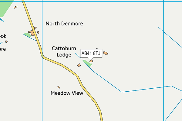 AB41 8TJ map - OS VectorMap District (Ordnance Survey) AB41 8TJ map - OS VectorMap District (Ordnance Survey)