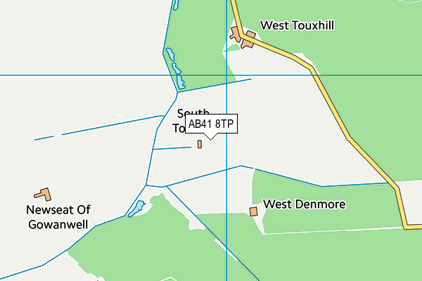 AB41 8TP map - OS VectorMap District (Ordnance Survey) AB41 8TP map - OS VectorMap District (Ordnance Survey)