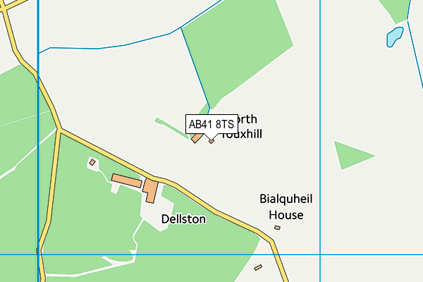 AB41 8TS map - OS VectorMap District (Ordnance Survey) AB41 8TS map - OS VectorMap District (Ordnance Survey)