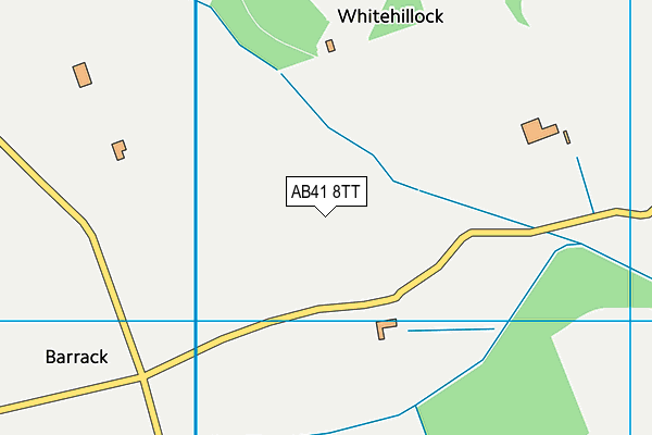 AB41 8TT map - OS VectorMap District (Ordnance Survey) AB41 8TT map - OS VectorMap District (Ordnance Survey)