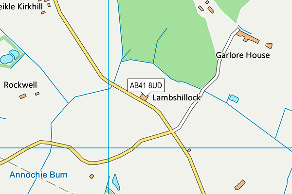 AB41 8UD map - OS VectorMap District (Ordnance Survey) AB41 8UD map - OS VectorMap District (Ordnance Survey)