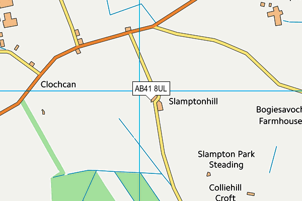 AB41 8UL map - OS VectorMap District (Ordnance Survey) AB41 8UL map - OS VectorMap District (Ordnance Survey)