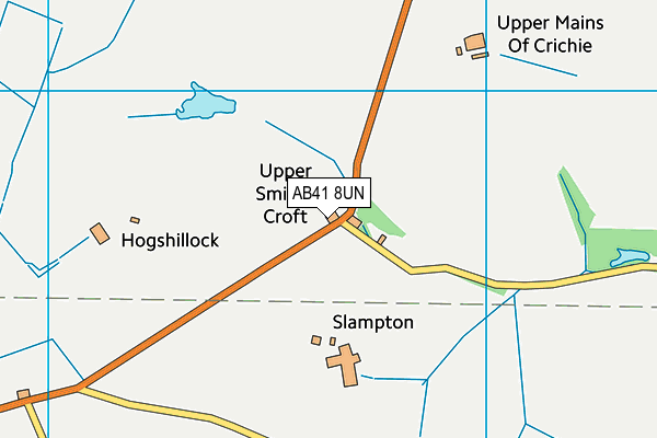 AB41 8UN map - OS VectorMap District (Ordnance Survey) AB41 8UN map - OS VectorMap District (Ordnance Survey)