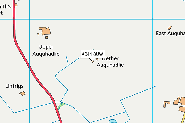 AB41 8UW map - OS VectorMap District (Ordnance Survey) AB41 8UW map - OS VectorMap District (Ordnance Survey)