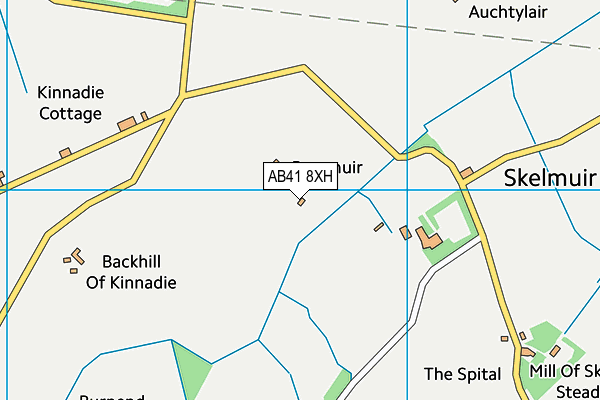 AB41 8XH map - OS VectorMap District (Ordnance Survey) AB41 8XH map - OS VectorMap District (Ordnance Survey)