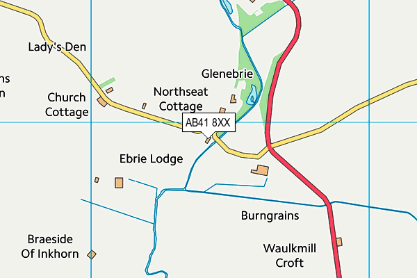 AB41 8XX map - OS VectorMap District (Ordnance Survey) AB41 8XX map - OS VectorMap District (Ordnance Survey)