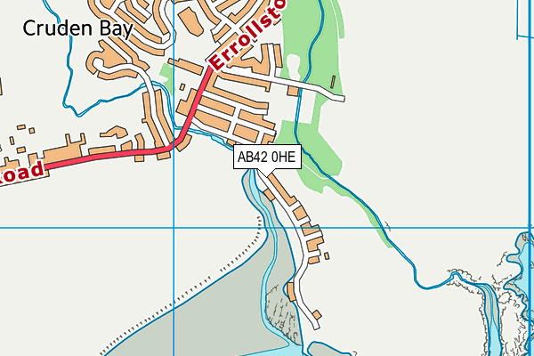 AB42 0HE map - OS VectorMap District (Ordnance Survey) AB42 0HE map - OS VectorMap District (Ordnance Survey)
