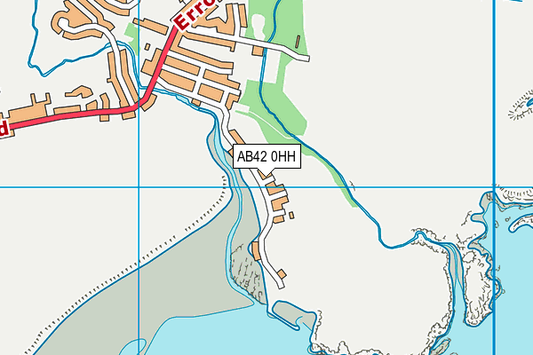 AB42 0HH map - OS VectorMap District (Ordnance Survey) AB42 0HH map - OS VectorMap District (Ordnance Survey)