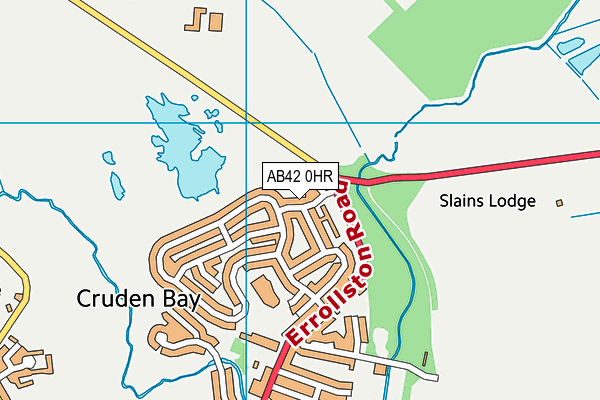 AB42 0HR map - OS VectorMap District (Ordnance Survey) AB42 0HR map - OS VectorMap District (Ordnance Survey)