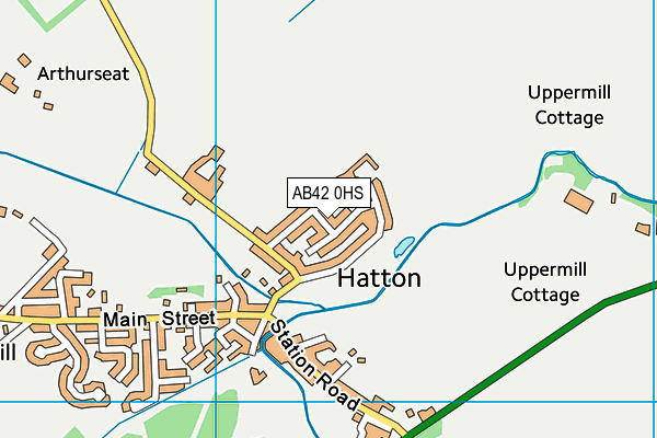AB42 0HS map - OS VectorMap District (Ordnance Survey) AB42 0HS map - OS VectorMap District (Ordnance Survey)