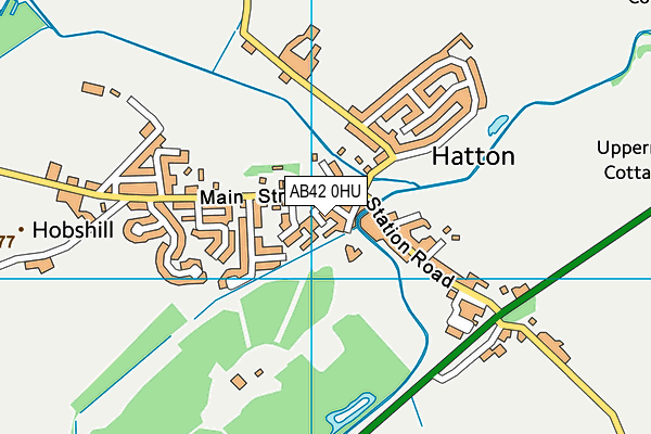 AB42 0HU map - OS VectorMap District (Ordnance Survey) AB42 0HU map - OS VectorMap District (Ordnance Survey)