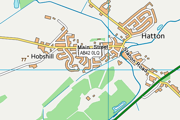 AB42 0LQ map - OS VectorMap District (Ordnance Survey) AB42 0LQ map - OS VectorMap District (Ordnance Survey)