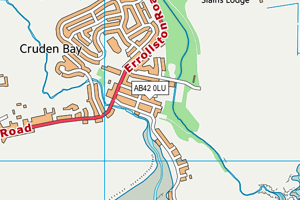 AB42 0LU map - OS VectorMap District (Ordnance Survey) AB42 0LU map - OS VectorMap District (Ordnance Survey)