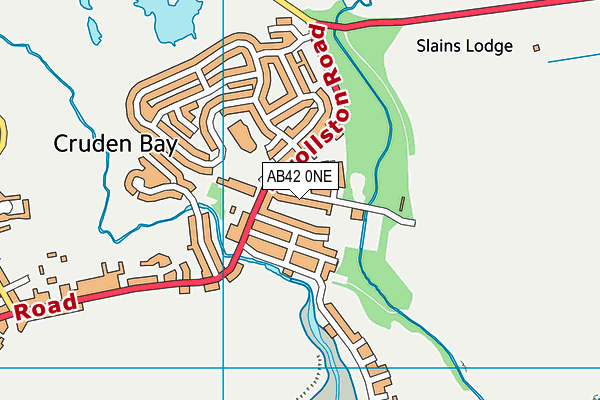 AB42 0NE map - OS VectorMap District (Ordnance Survey) AB42 0NE map - OS VectorMap District (Ordnance Survey)