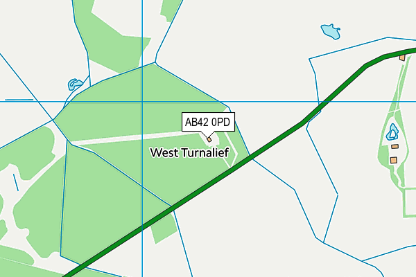 AB42 0PD map - OS VectorMap District (Ordnance Survey) AB42 0PD map - OS VectorMap District (Ordnance Survey)