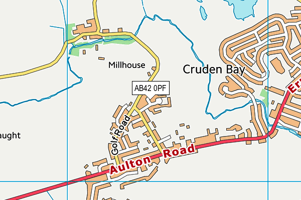 AB42 0PF map - OS VectorMap District (Ordnance Survey) AB42 0PF map - OS VectorMap District (Ordnance Survey)