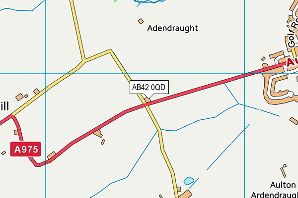 AB42 0QD map - OS VectorMap District (Ordnance Survey) AB42 0QD map - OS VectorMap District (Ordnance Survey)