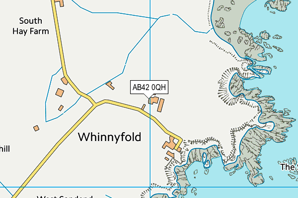 AB42 0QH map - OS VectorMap District (Ordnance Survey) AB42 0QH map - OS VectorMap District (Ordnance Survey)