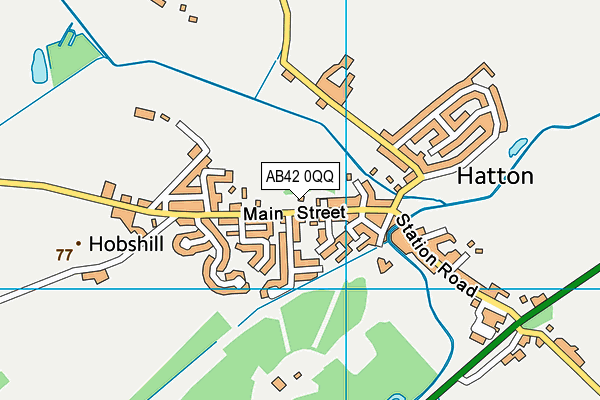 AB42 0QQ map - OS VectorMap District (Ordnance Survey) AB42 0QQ map - OS VectorMap District (Ordnance Survey)
