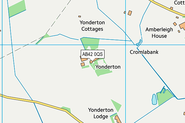 AB42 0QS map - OS VectorMap District (Ordnance Survey) AB42 0QS map - OS VectorMap District (Ordnance Survey)