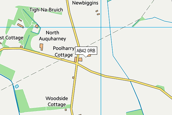 AB42 0RB map - OS VectorMap District (Ordnance Survey) AB42 0RB map - OS VectorMap District (Ordnance Survey)