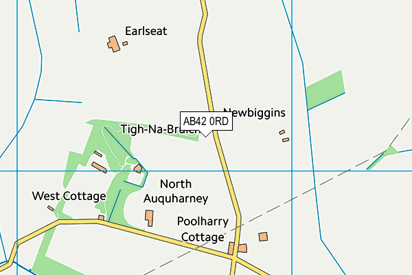 AB42 0RD map - OS VectorMap District (Ordnance Survey) AB42 0RD map - OS VectorMap District (Ordnance Survey)