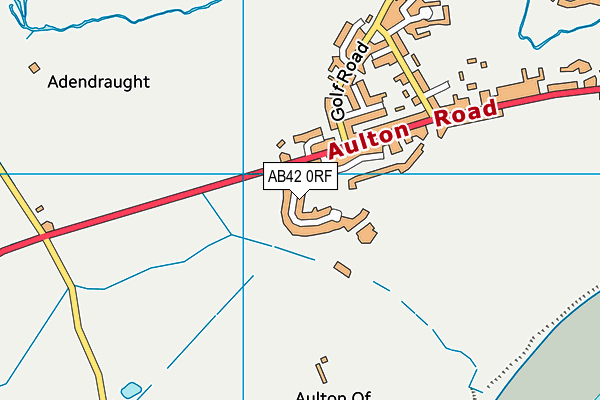 AB42 0RF map - OS VectorMap District (Ordnance Survey) AB42 0RF map - OS VectorMap District (Ordnance Survey)