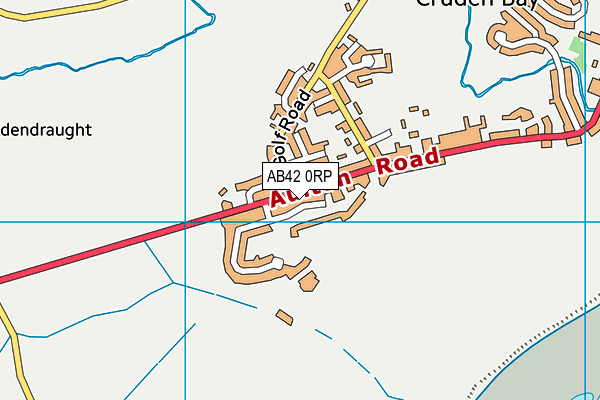AB42 0RP map - OS VectorMap District (Ordnance Survey) AB42 0RP map - OS VectorMap District (Ordnance Survey)